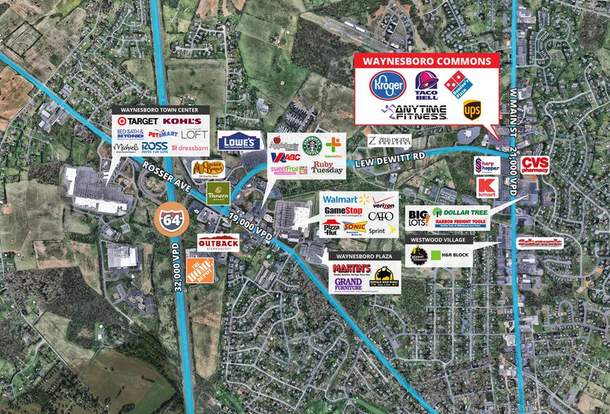 More Photos Of 109 Lew Dewitt Blvd, Waynesboro Storefront For Lease