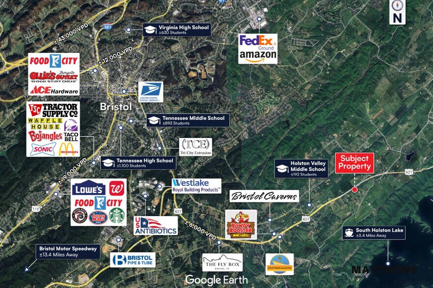 More Photos Of 4462 US-421, Bristol Freestanding For Sale