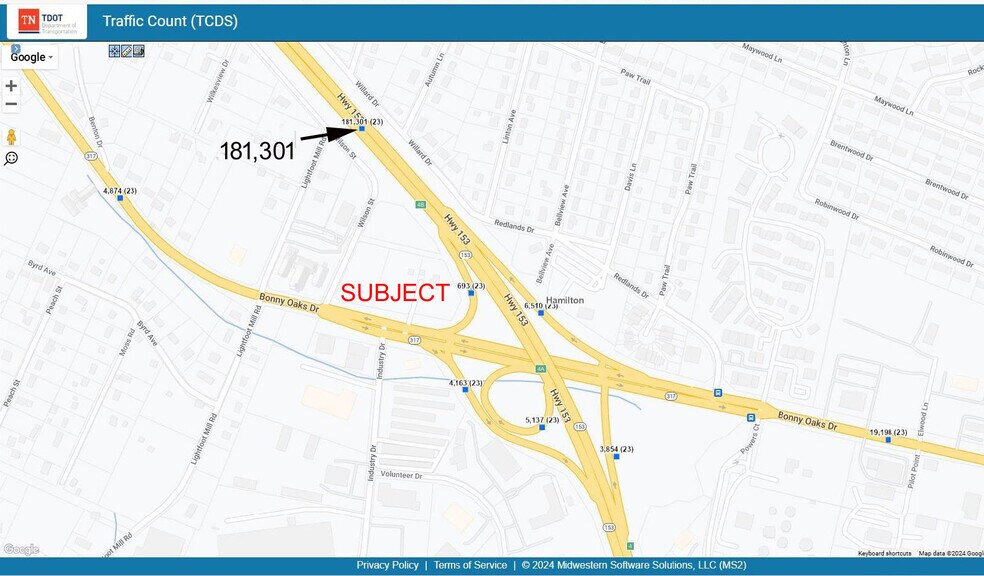 More Photos Of 4511-4517 Bonny Oaks Dr, Chattanooga Land For Sale
