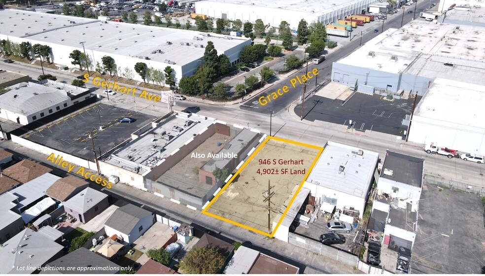 More Photos Of 946 Gerhart Ave, Commerce Land For Lease