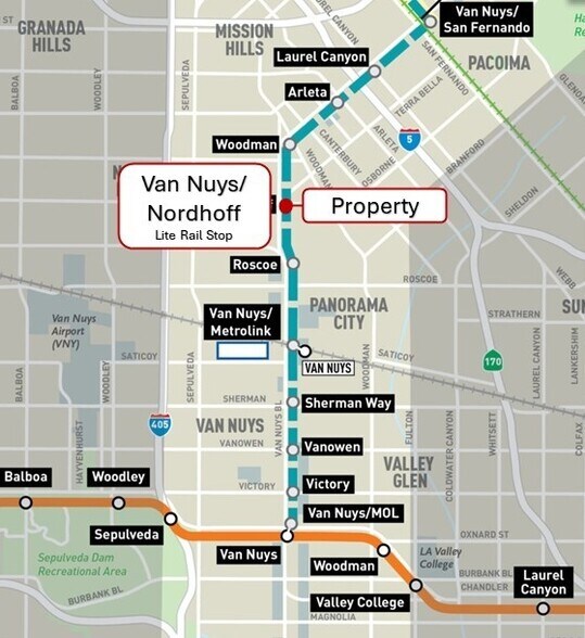 More Photos Of 9110 Van Nuys Blvd, Panorama City Freestanding For Lease