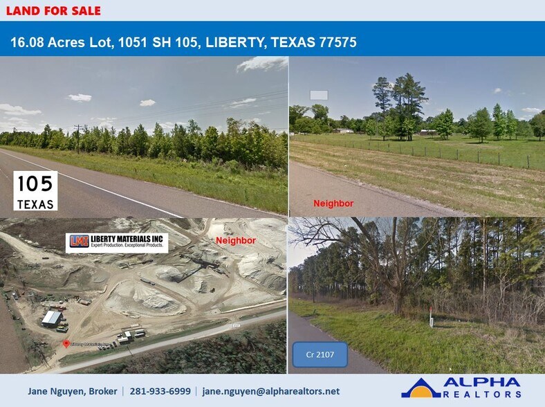 More Photos Of 1051 Sh 105, Liberty Land For Sale