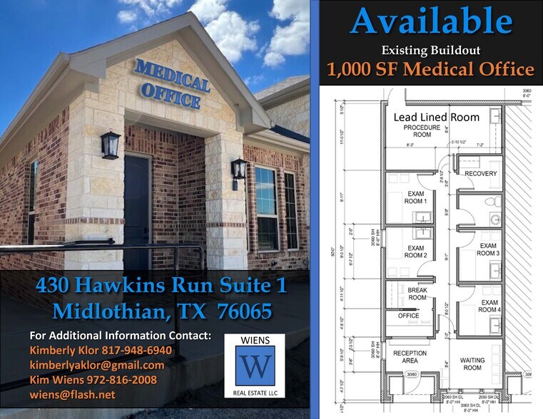 Primary Photo Of 430 Hawkins Run Rd, Midlothian Medical For Lease