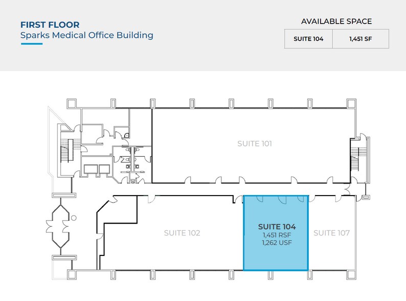 More Photos Of 2385 E Prater Way, Sparks Medical For Lease