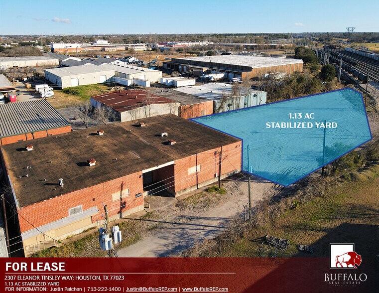 Primary Photo Of 2307 Eleanor Tinsley Way, Houston Land For Lease