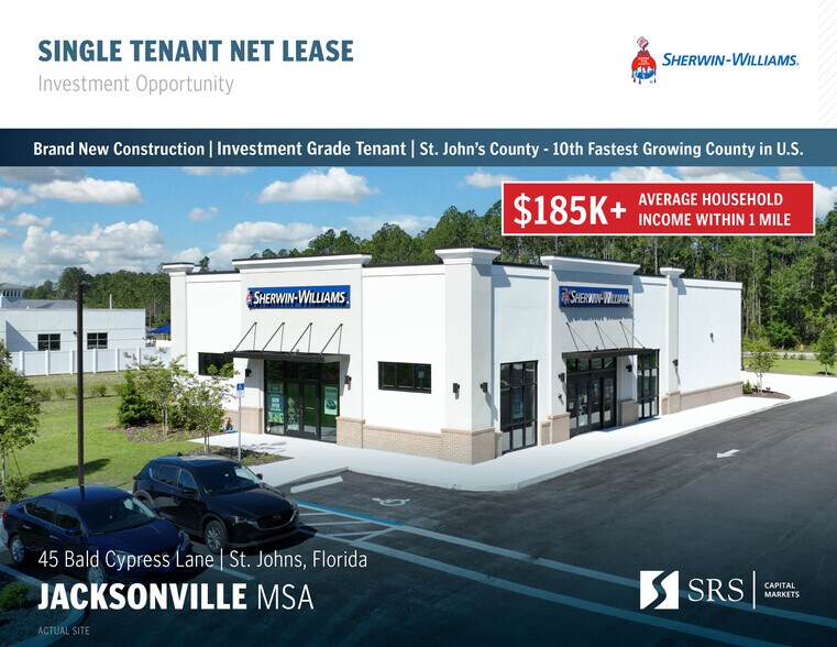 Primary Photo Of 45 Bald Cypress Ln, St Johns Freestanding For Sale