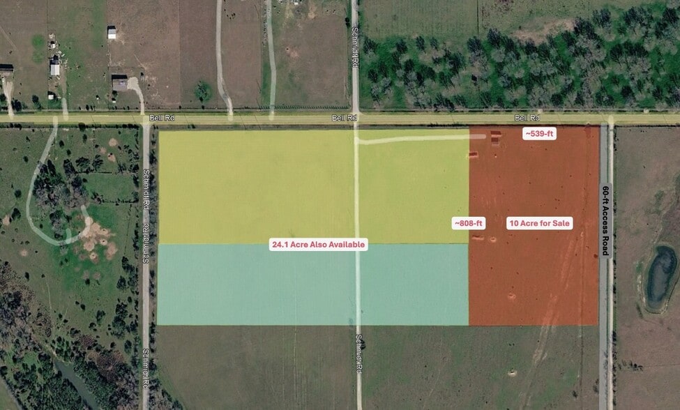 Primary Photo Of 0 Bell Rd, Waller Land For Sale