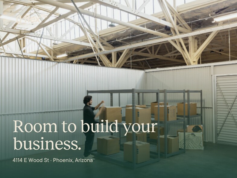 Primary Photo Of 4114 E Wood St, Phoenix Warehouse For Lease
