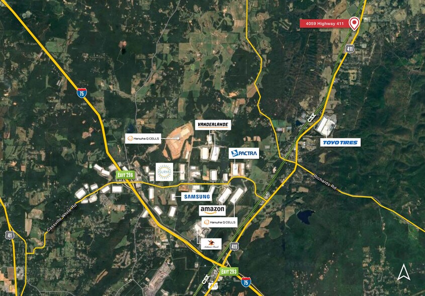 More Photos Of 4059 Highway 411 NE, Rydal Land For Sale