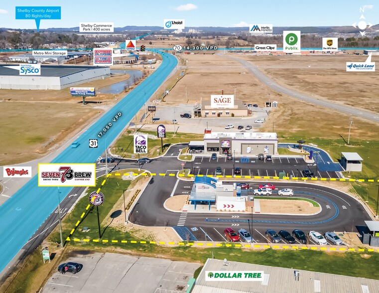 More Photos Of 5065 Highway 31, Calera Fast Food For Sale