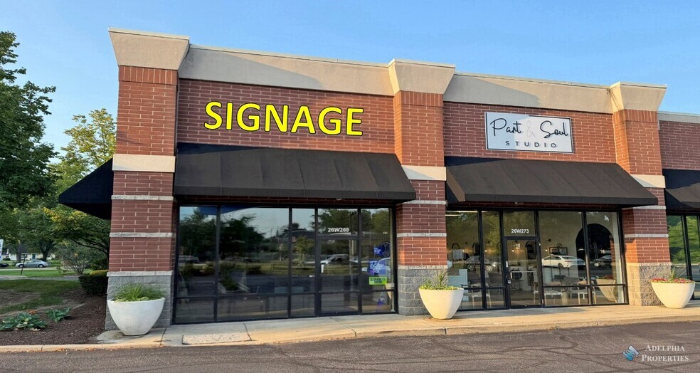 More Photos Of 26W269 Geneva Rd, Winfield Storefront For Lease