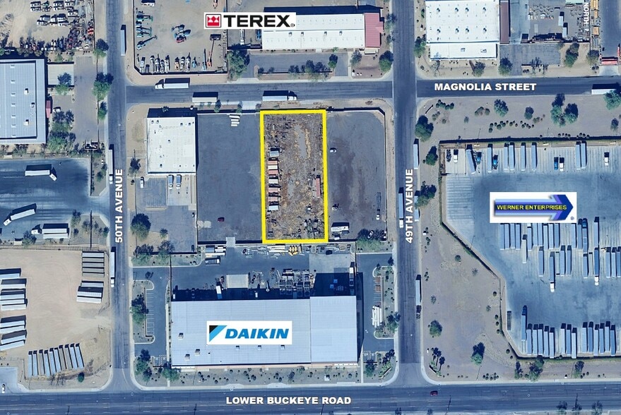 Primary Photo Of 4921 W Magnolia St, Phoenix Contractor Storage Yard For Lease