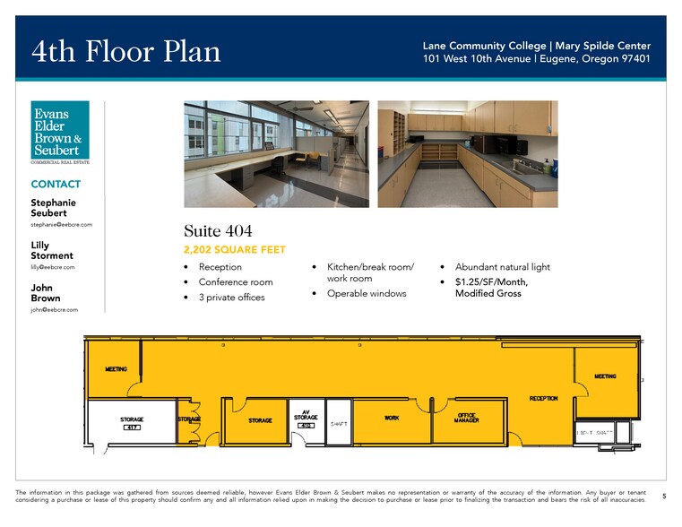 More Photos Of 101 W 10th Ave, Eugene Office For Lease