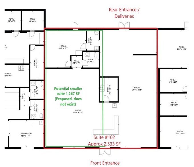 More Photos Of 200 Golfview Rd, Cecil Storefront Retail Office For Sale