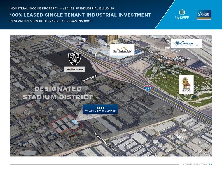 More Photos Of 5979 Valley View Blvd, Las Vegas Warehouse For Lease