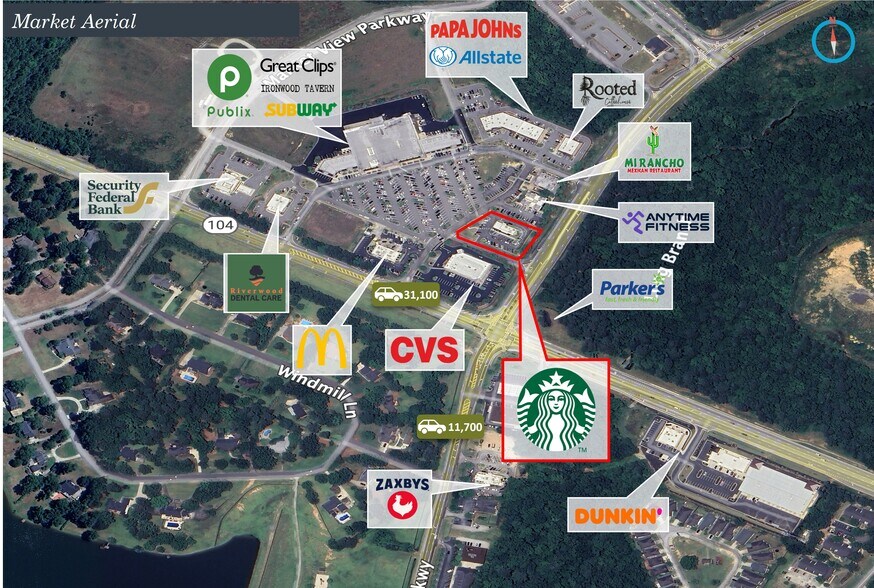 More Photos Of 3104 William Few Pky, Evans Restaurant For Sale