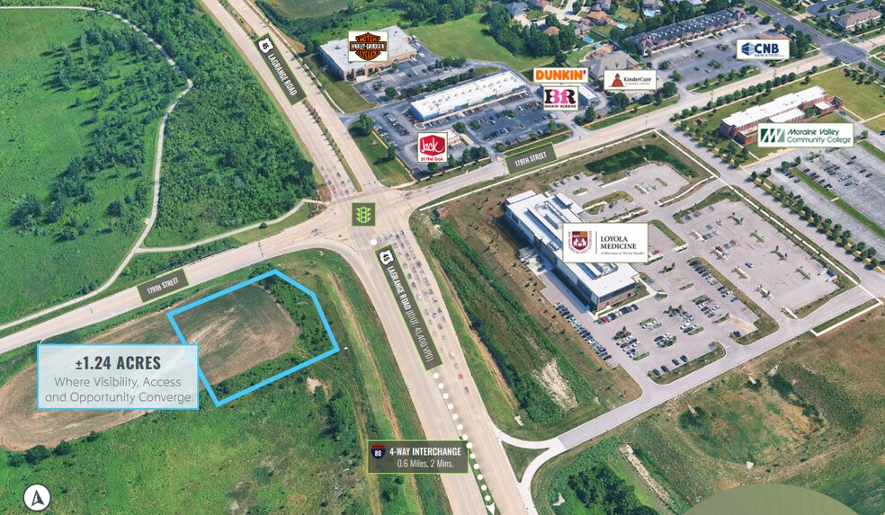 Primary Photo Of 9601 179th St, Tinley Park Land For Sale