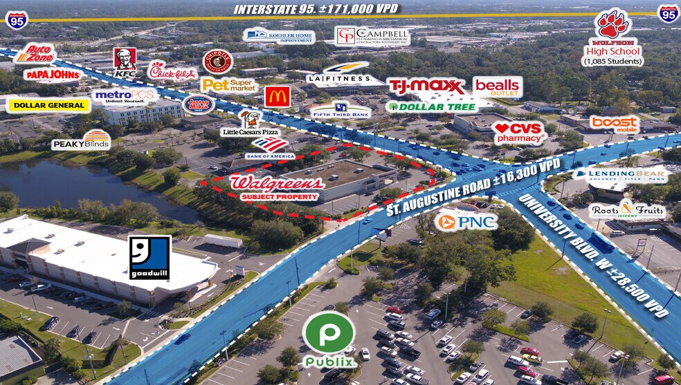 More Photos Of 3505 University Blvd W, Jacksonville Drugstore For Sale