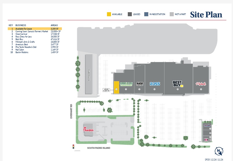 More Photos Of 4717 S Padre Island Dr, Corpus Christi Unknown For Lease