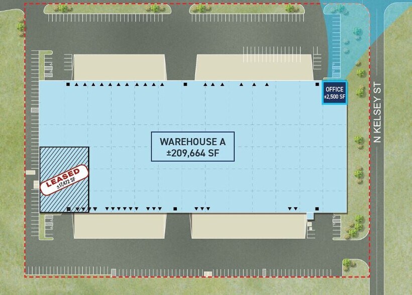 More Photos Of 8505 W Doe Ave, Visalia Distribution For Lease