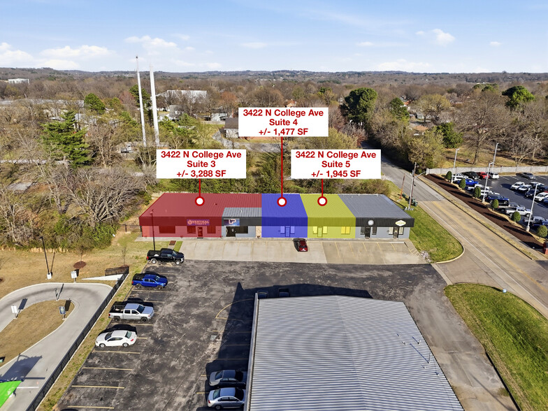 Primary Photo Of 3416-3422 N College Ave, Fayetteville Unknown For Lease
