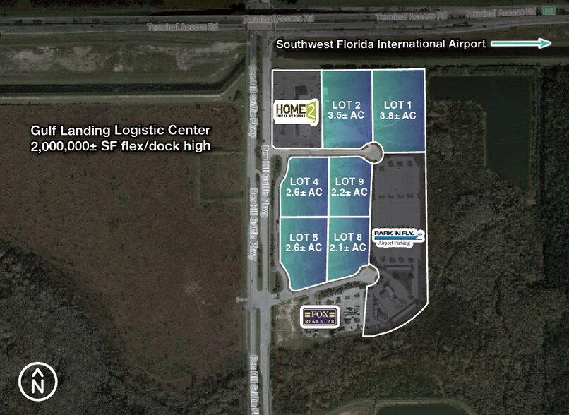 More Photos Of SEC Treeline Ave & Terminal Access Rd, Fort Myers Land For Sale