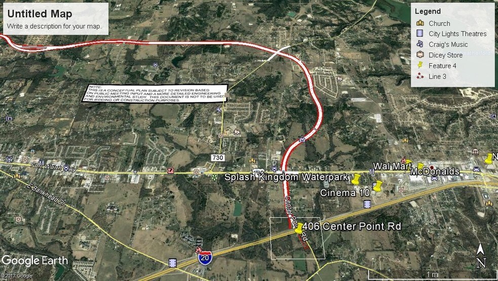 More Photos Of 406 Center Point Rd, Weatherford Land For Sale