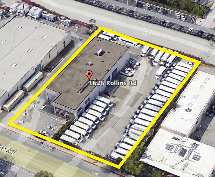 Primary Photo Of 1626 Rollins Rd, Burlingame Manufacturing For Lease