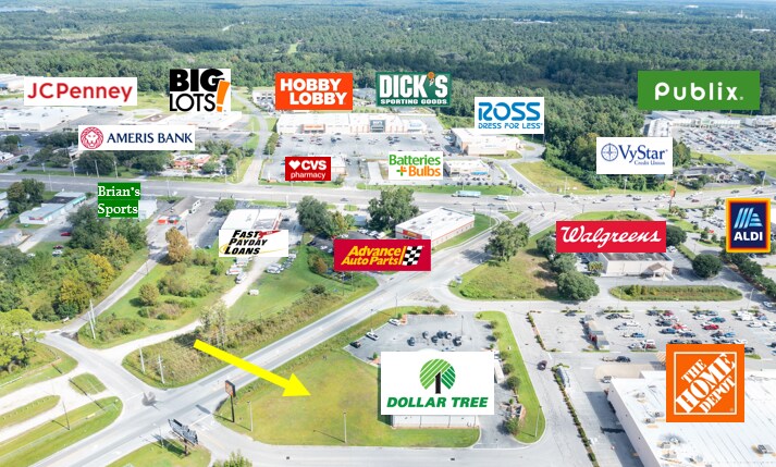 Primary Photo Of Branford Hwy, Lake City Land For Sale