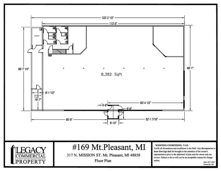More Photos Of 317 N Mission St, Mount Pleasant Freestanding For Lease