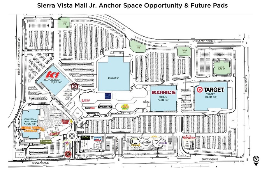 More Photos Of 1000-1200 E Shaw Ave, Clovis Unknown For Lease