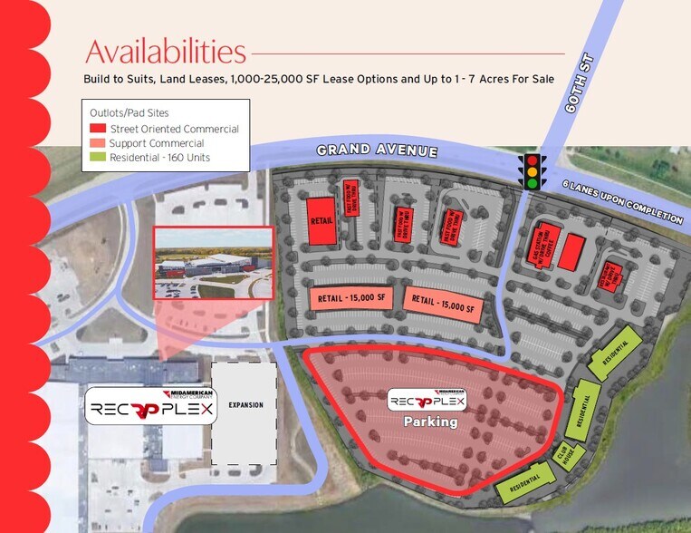 Primary Photo Of Grand Avenue & S 60th Street, West Des Moines Land For Sale