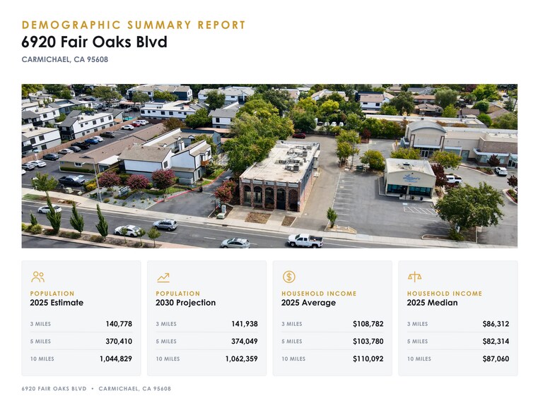 More Photos Of 6920 Fair Oaks Blvd, Carmichael Office For Sale