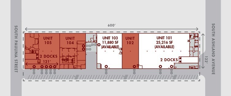 More Photos Of 1540 S Ashland Ave, Chicago Warehouse For Lease