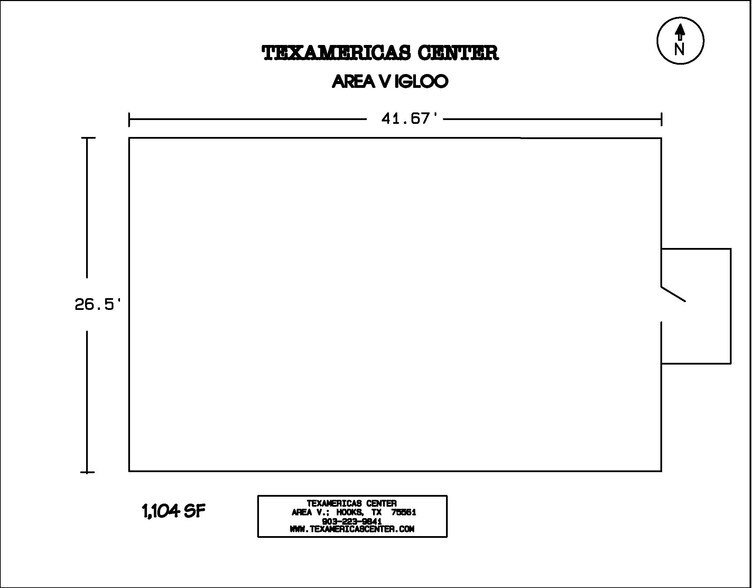 More Photos Of Area V Bunker, Hooks Self Storage For Lease