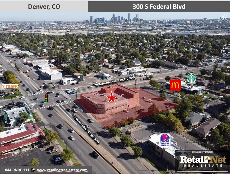 More Photos Of 300 S Federal Blvd, Denver Drugstore For Lease