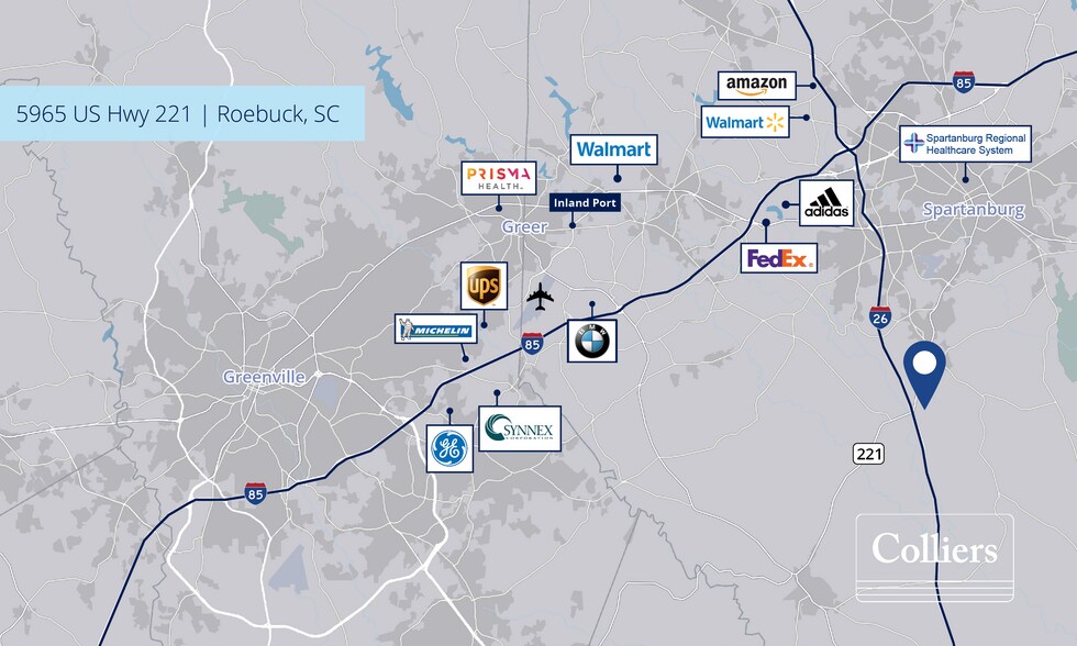 More Photos Of 5965 Highway 221, Roebuck Warehouse For Sale