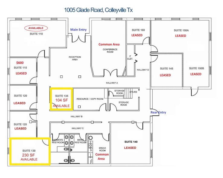 More Photos Of 1005 Glade Rd, Colleyville Coworking Space