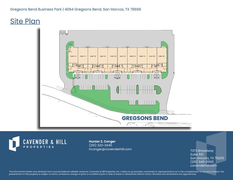 More Photos Of 4064 Gregsons Bend, San Marcos Business Park For Lease