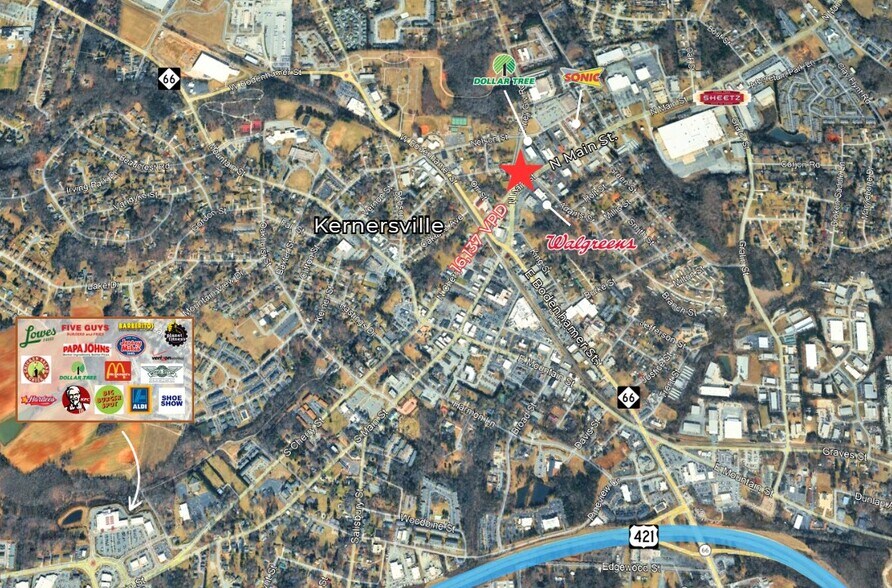 More Photos Of 405 N Main St, Kernersville Land For Lease