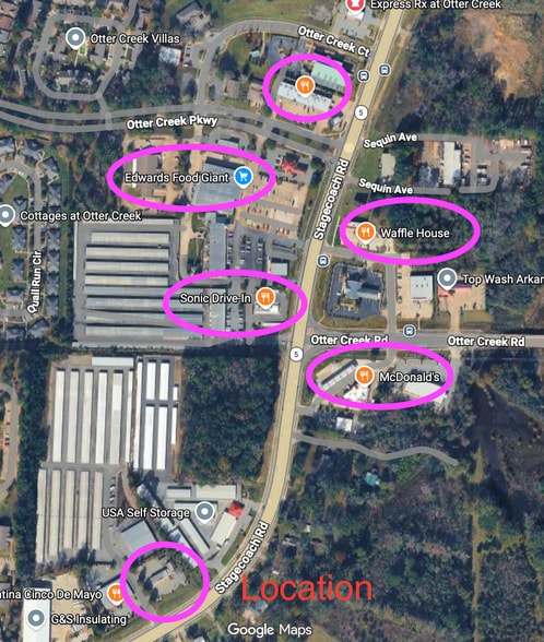 More Photos Of 10806 Stagecoach Rd, Little Rock Storefront For Lease