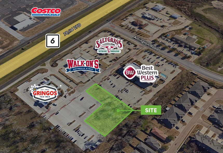 More Photos Of South Highway 6 Frontage Road, College Station General Retail For Lease