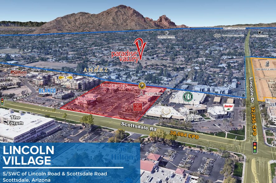 Primary Photo Of 6200-6208 N Scottsdale Rd, Scottsdale General Retail For Lease