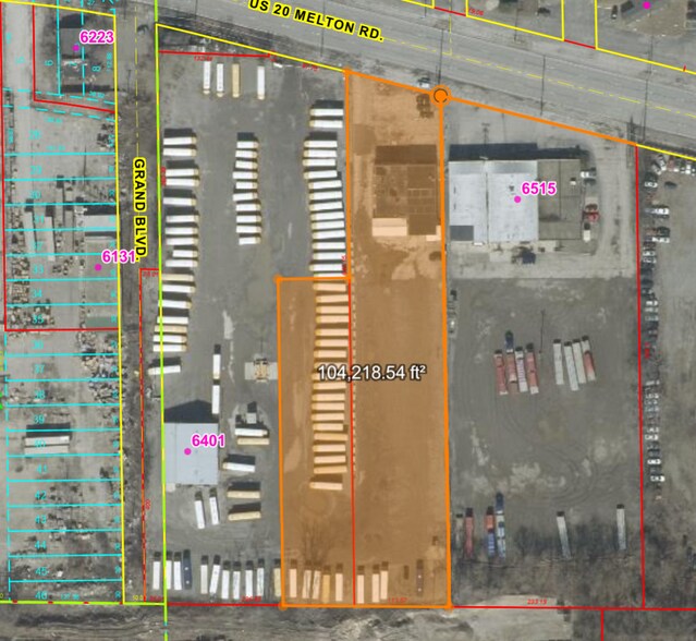 More Photos Of 6515 Melton Rd, Gary Industrial For Lease