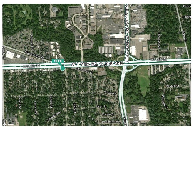 More Photos Of 25001 W 8 Mile Rd, Redford Township Freestanding For Sale