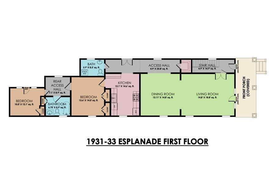 More Photos Of 1933 Esplanade Ave, New Orleans Multifamily For Sale
