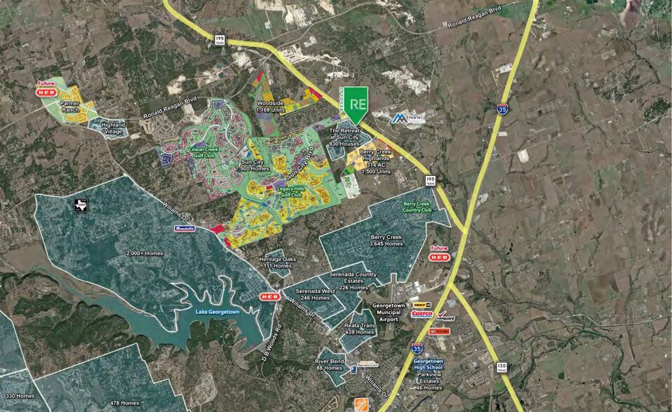 More Photos Of TX-195 & Sun City Blvd, Georgetown Unknown For Lease