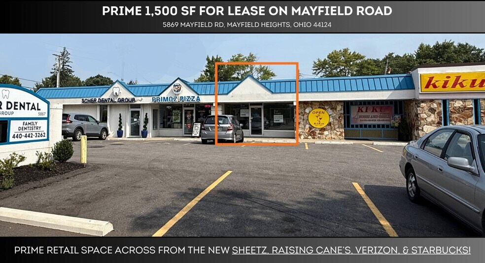 Primary Photo Of 5867-5873 Mayfield Rd, Mayfield Heights Storefront Retail Office For Lease