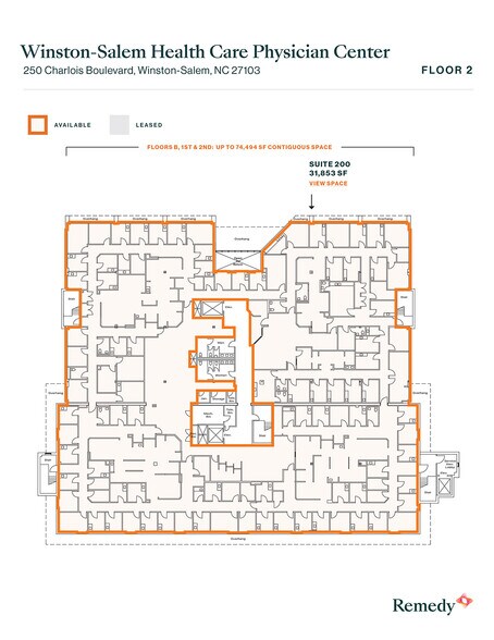More Photos Of 240-250 Charlois Blvd, Winston-Salem Medical For Lease