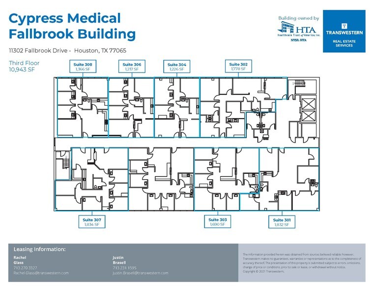 More Photos Of 11302 Fallbrook Dr, Houston Medical For Lease